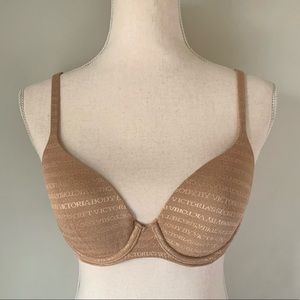 Vintage Body by Victoria VS Logo T-Shirt Bra•Like New